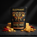 Elephant Sriracha Cheese Pretzel Pieces
