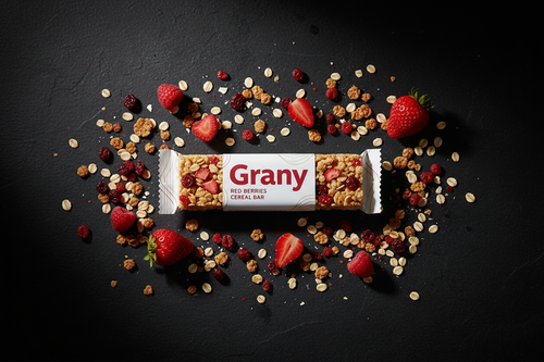 Grany Fruits Rouges – Barre céréales lifestyle premium
